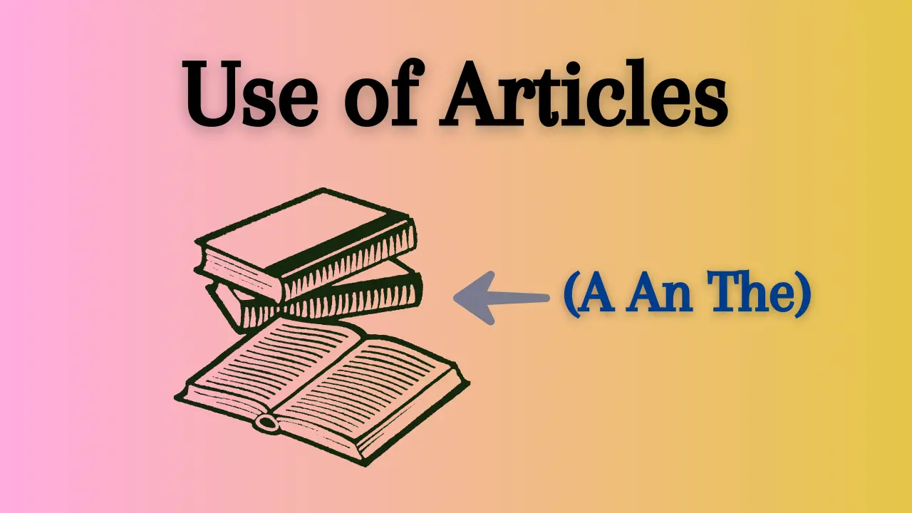 Use of Articles A An The
